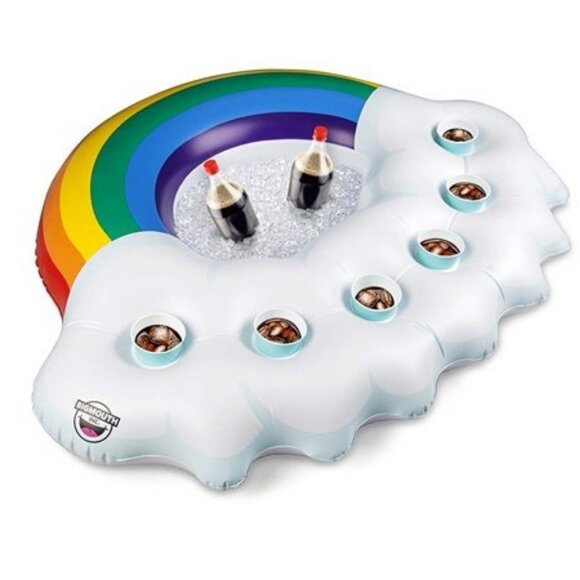 BigMouth Inc. Rainbow Beverage Bar cooler ice chest New in Box - Picture 3 of 3